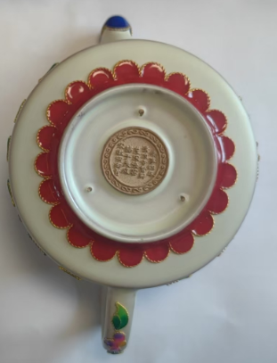 图片[2]-崇宁四年《珐琅彩茶壶》清凉寺款-嘉诚艺术