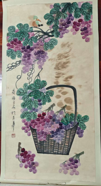 齐白石《春华秋实》-嘉诚艺术