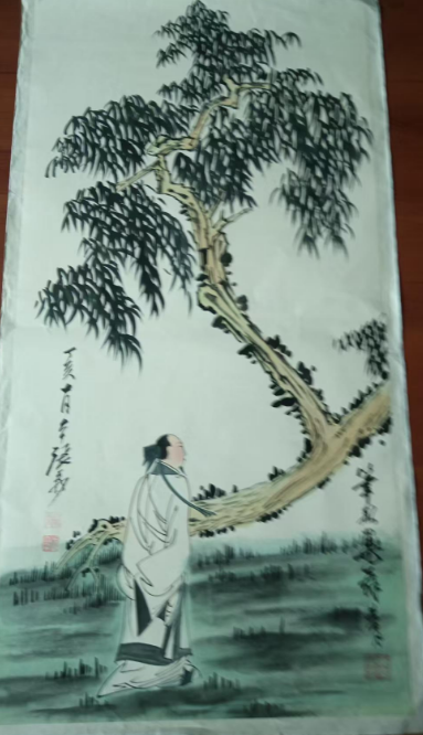 张大千《竹筆触墨舞》黄胄题-嘉诚艺术