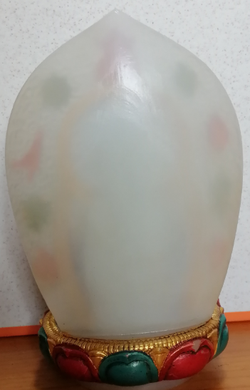 图片[2]-古玉（羊脂玉）《菩萨像》-嘉诚艺术