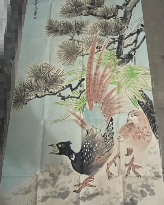 郎世宁《花鸟图》-嘉诚艺术