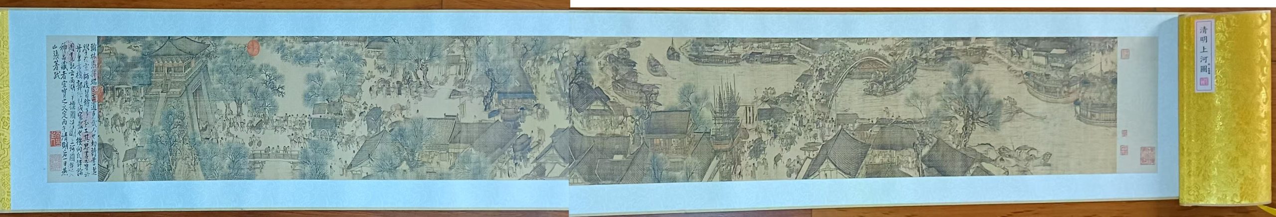 张择端《清明上河图》-嘉诚艺术