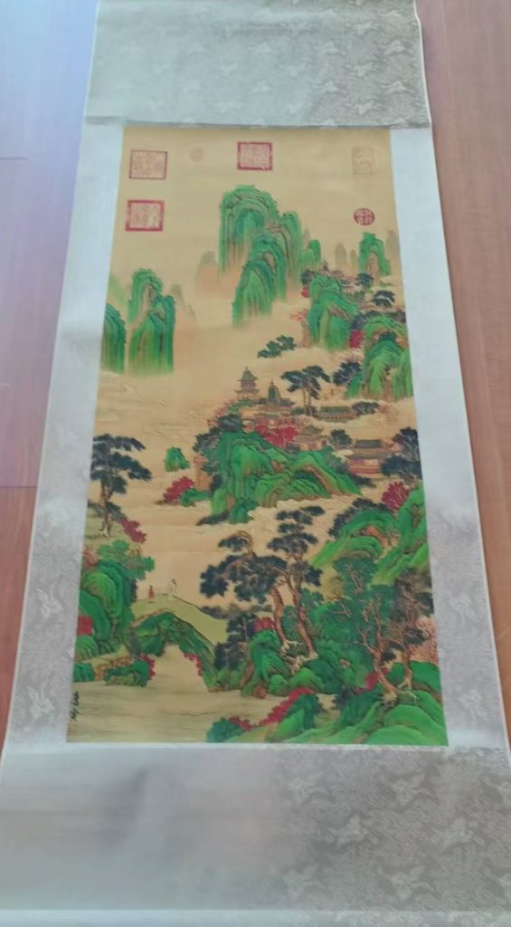 图片[1]-唐寅《人间仙境》-嘉诚艺术