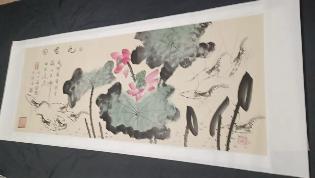 图片[1]-王亮生、黄国豹《九龙图》-嘉诚艺术