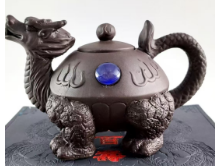 富硒百寿壶-嘉诚艺术