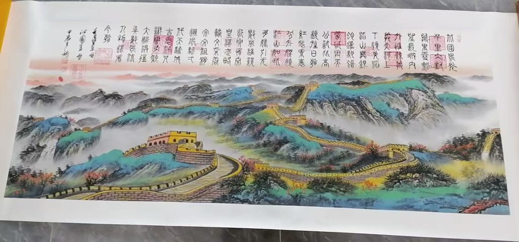 图片[1]-王秘《沁园春雪》-嘉诚艺术