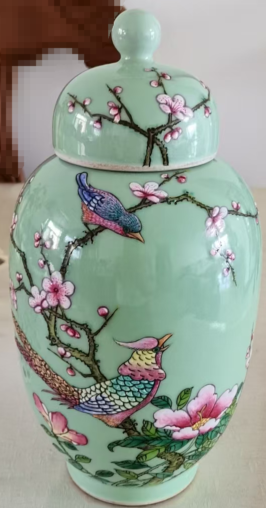 乾隆年制《花鸟冬瓜罐》-嘉诚艺术