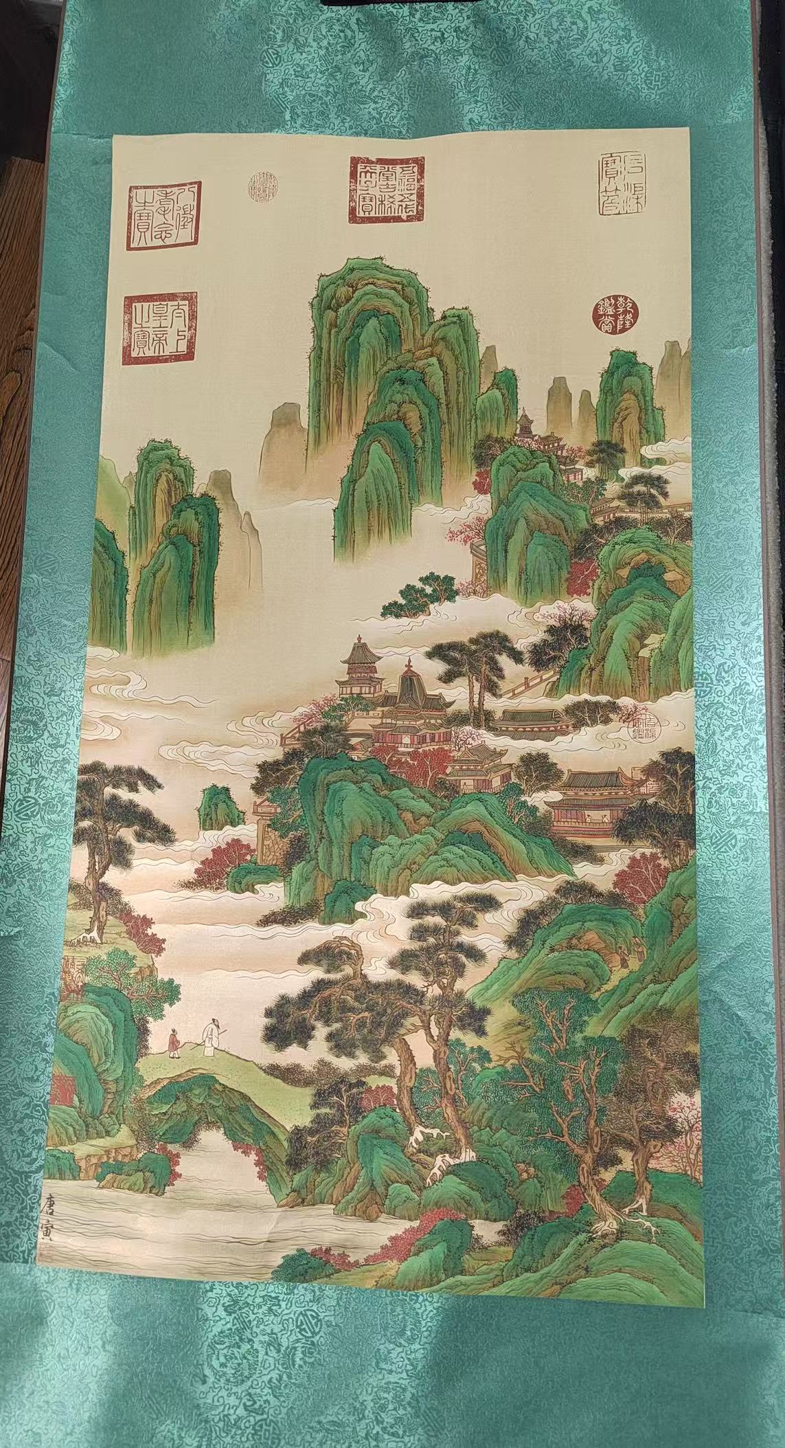 唐寅《人间仙境》-嘉诚艺术