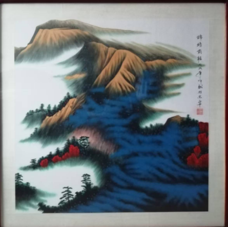 余作赋《锦绣前程》-嘉诚艺术