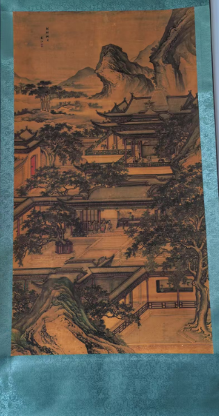 袁江《桂林秋月》-嘉诚艺术