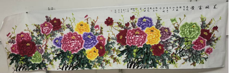 李萬《花开富贵》-嘉诚艺术