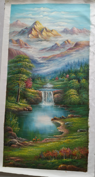 二郎《山水》-嘉诚艺术