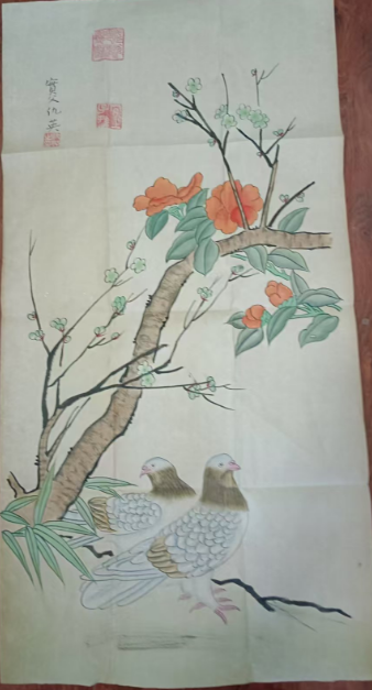 仇英《花鸟图》-嘉诚艺术