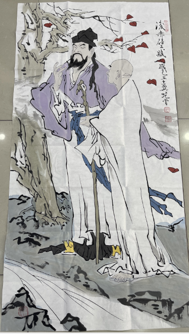 范曾《后赤壁赋》-嘉诚艺术