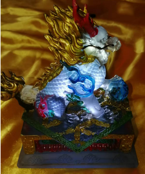 图片[3]-大明永乐年制《琉璃鎏金麒麟》一对-嘉诚艺术