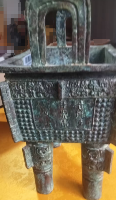 图片[2]-青铜《乳钉纹方鼎》-嘉诚艺术