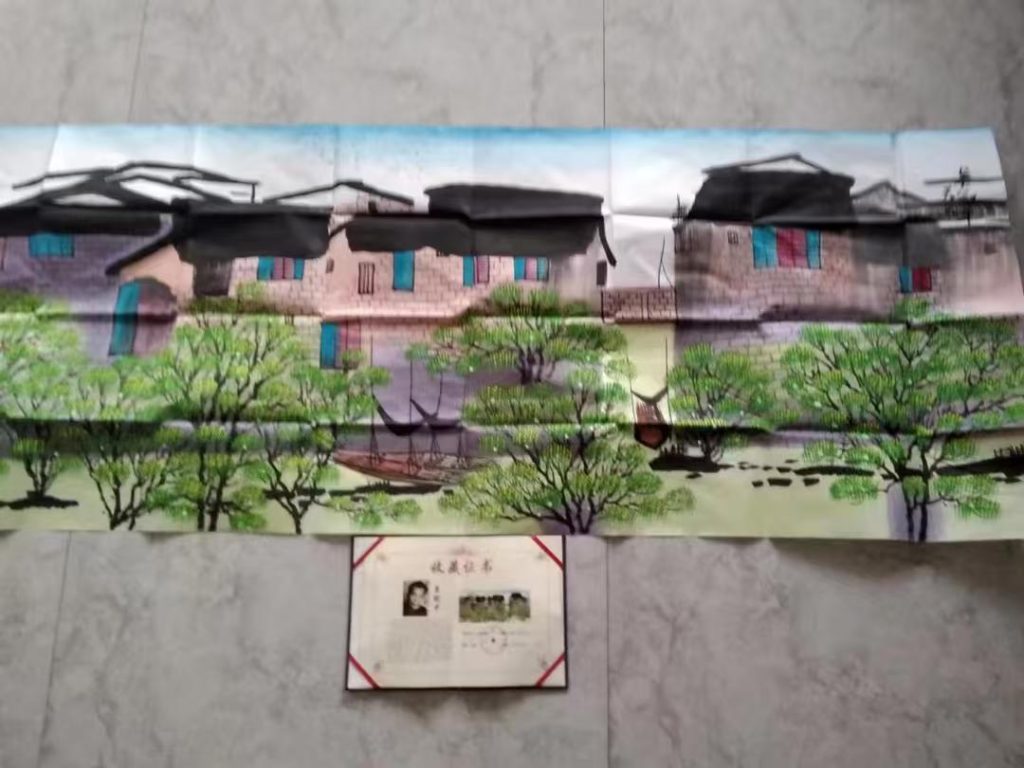 图片[1]-吴冠中《江南水乡》-嘉诚艺术