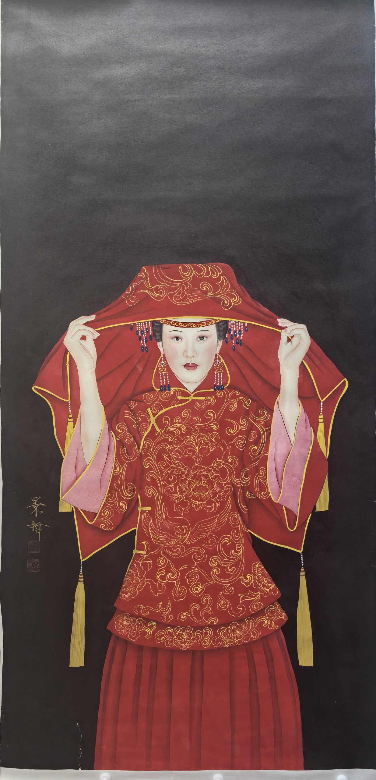 崔景哲《人物图》-嘉诚艺术