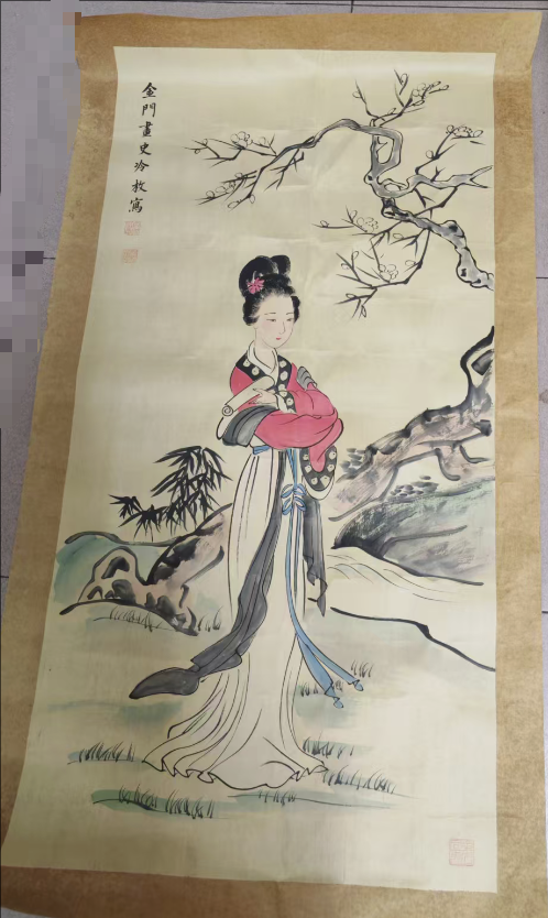 冷枚《侍女图》-嘉诚艺术