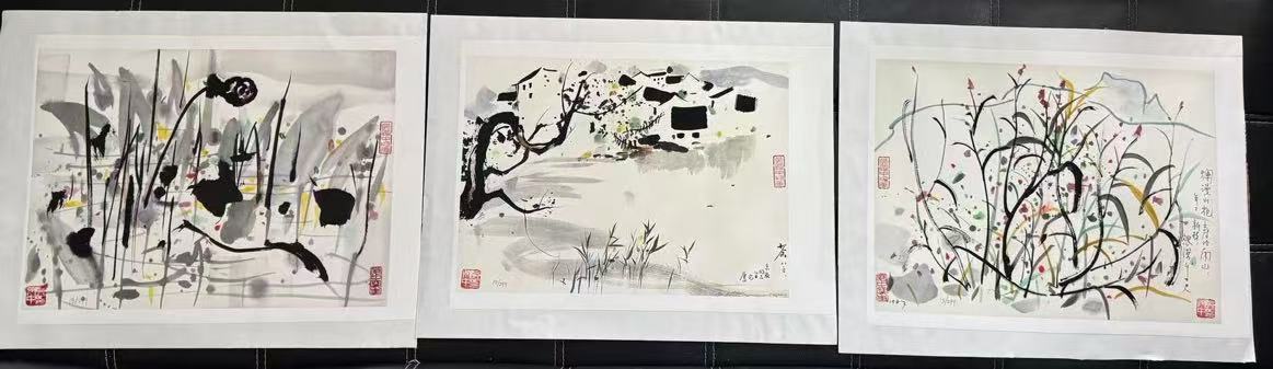 吴冠中《江南人家》-嘉诚艺术