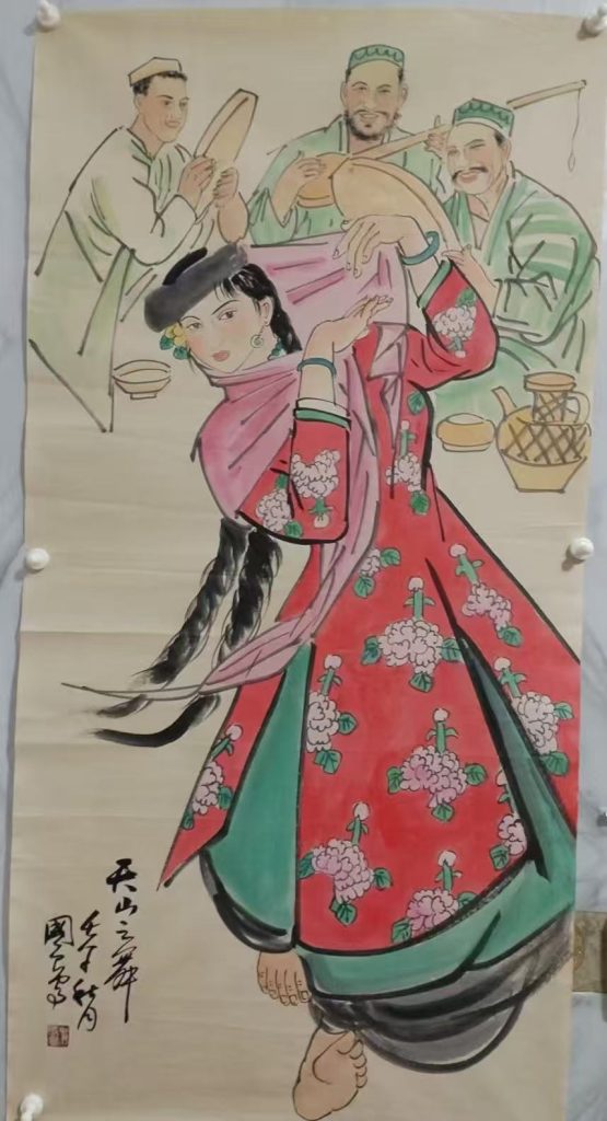 图片[1]-史国良《天山之舞》-嘉诚艺术