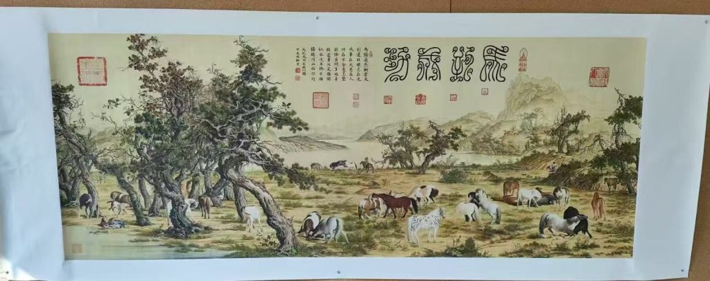 图片[1]-颜明轩《马到成功》-嘉诚艺术