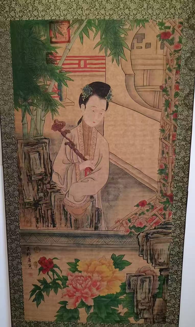 唐寅《人物图》-嘉诚艺术