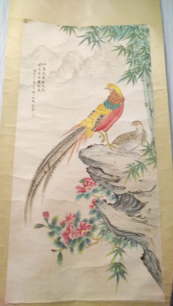 图片[1]-马荃《花鸟图》-嘉诚艺术