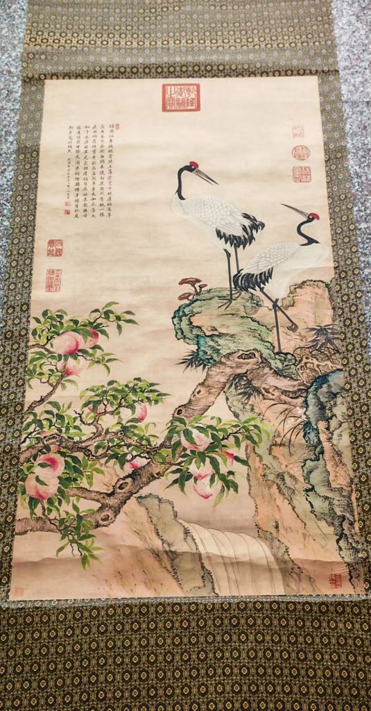 图片[1]-邹一桂《蟠桃图》-嘉诚艺术