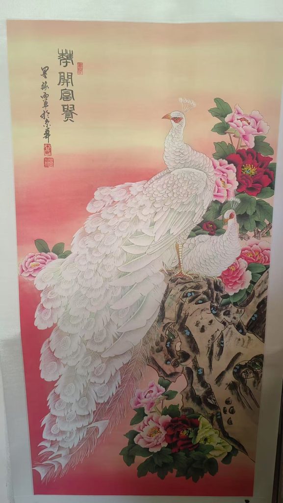 图片[1]-谷向军《花开富贵》-嘉诚艺术