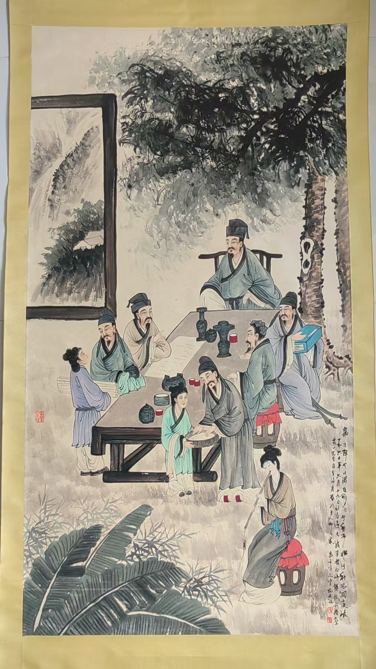 傅抱石《人物图》-嘉诚艺术