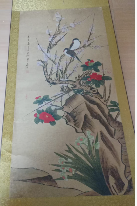 张大千《花鸟图》-嘉诚艺术