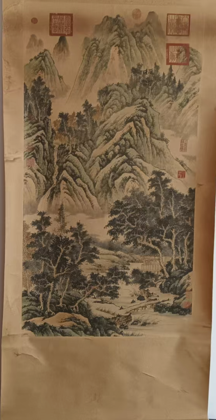 王翚《山水图》-嘉诚艺术