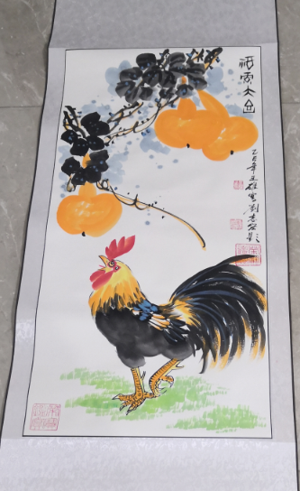 王雄-刘志宏《福禄大吉》-嘉诚艺术