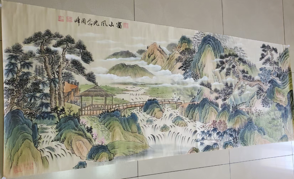 周峰《风山风光》-嘉诚艺术