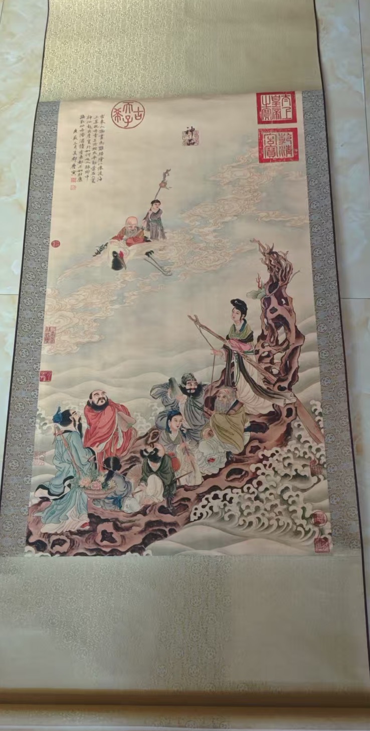 唐寅《八仙过海》-嘉诚艺术