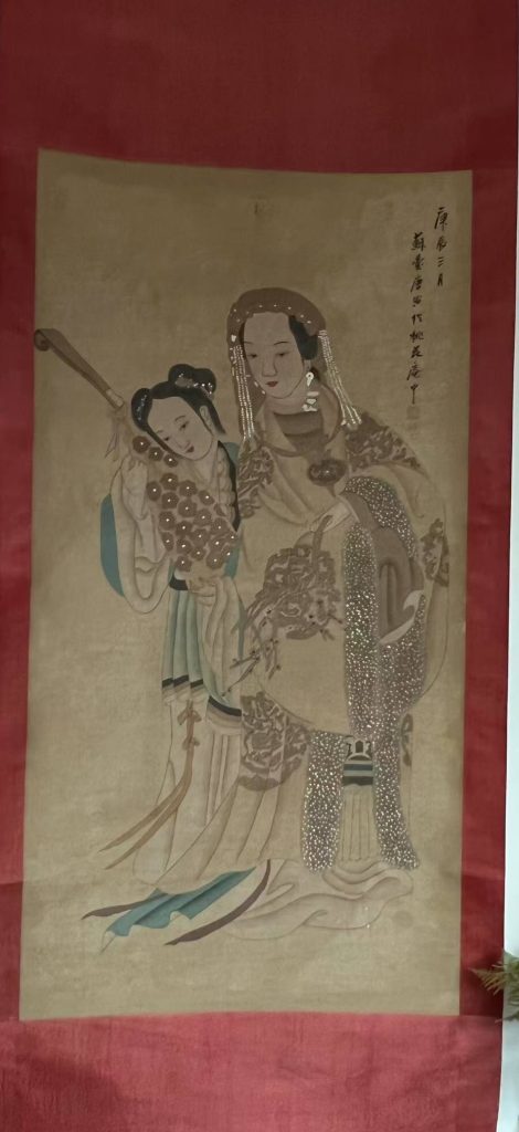 图片[1]-唐寅《人物图》-嘉诚艺术