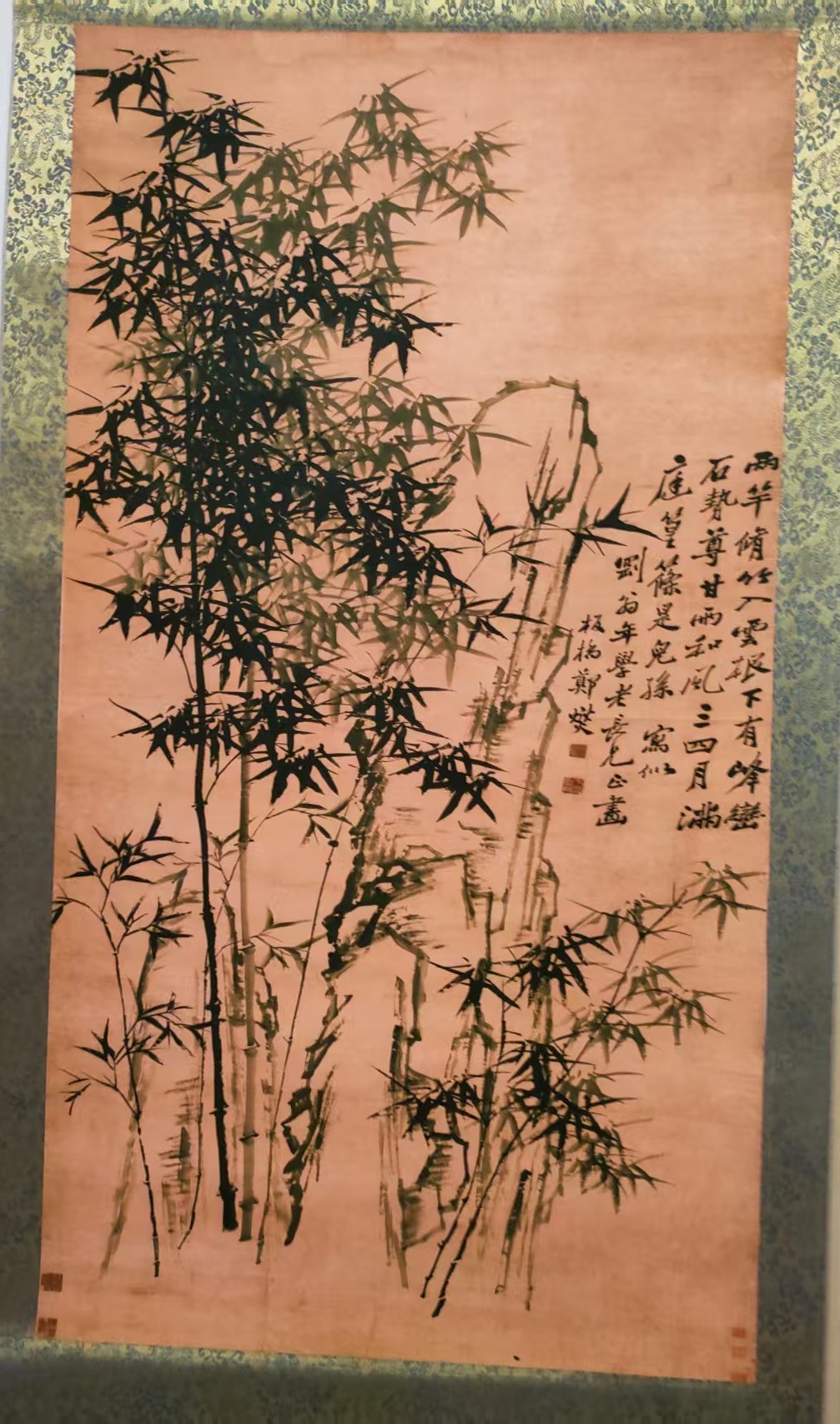 郑板桥《墨竹图》-嘉诚艺术