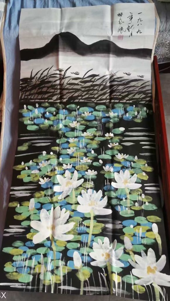 图片[1]-林风眠《荷塘清趣》-嘉诚艺术