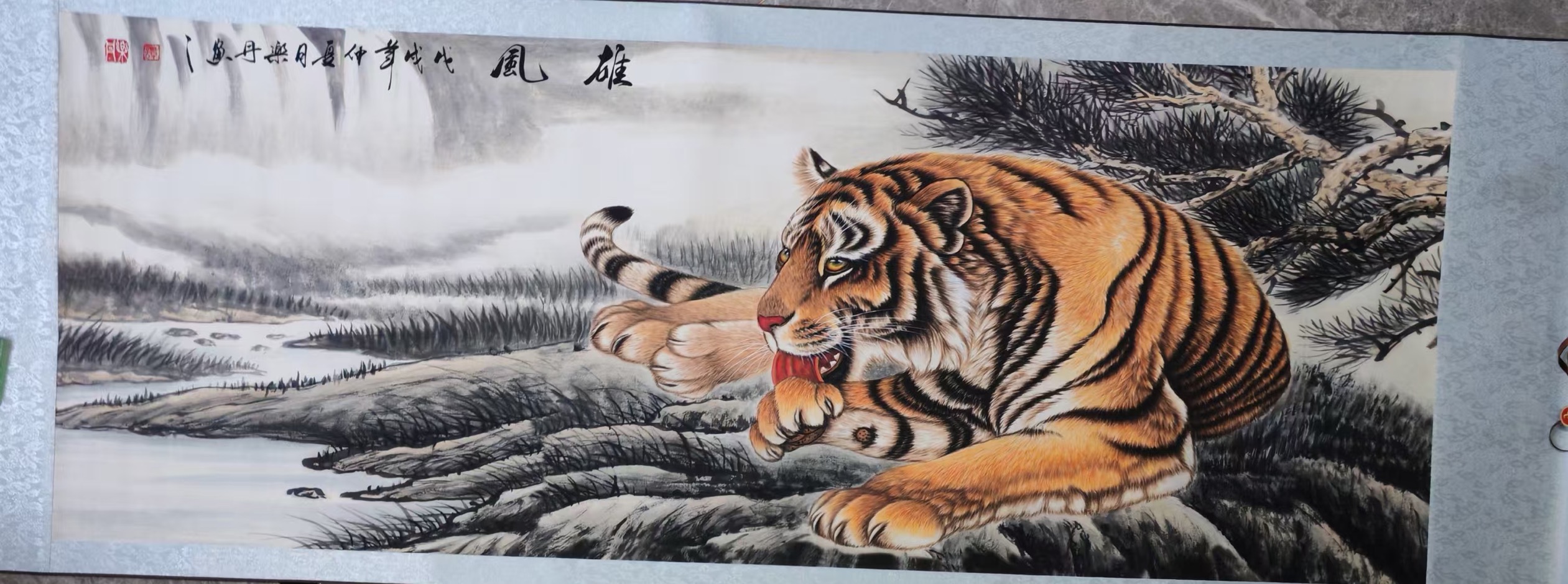 谭乐丹《雄风》-嘉诚艺术