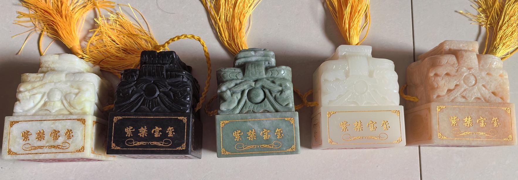 和田玉《玉玺》*5-嘉诚艺术