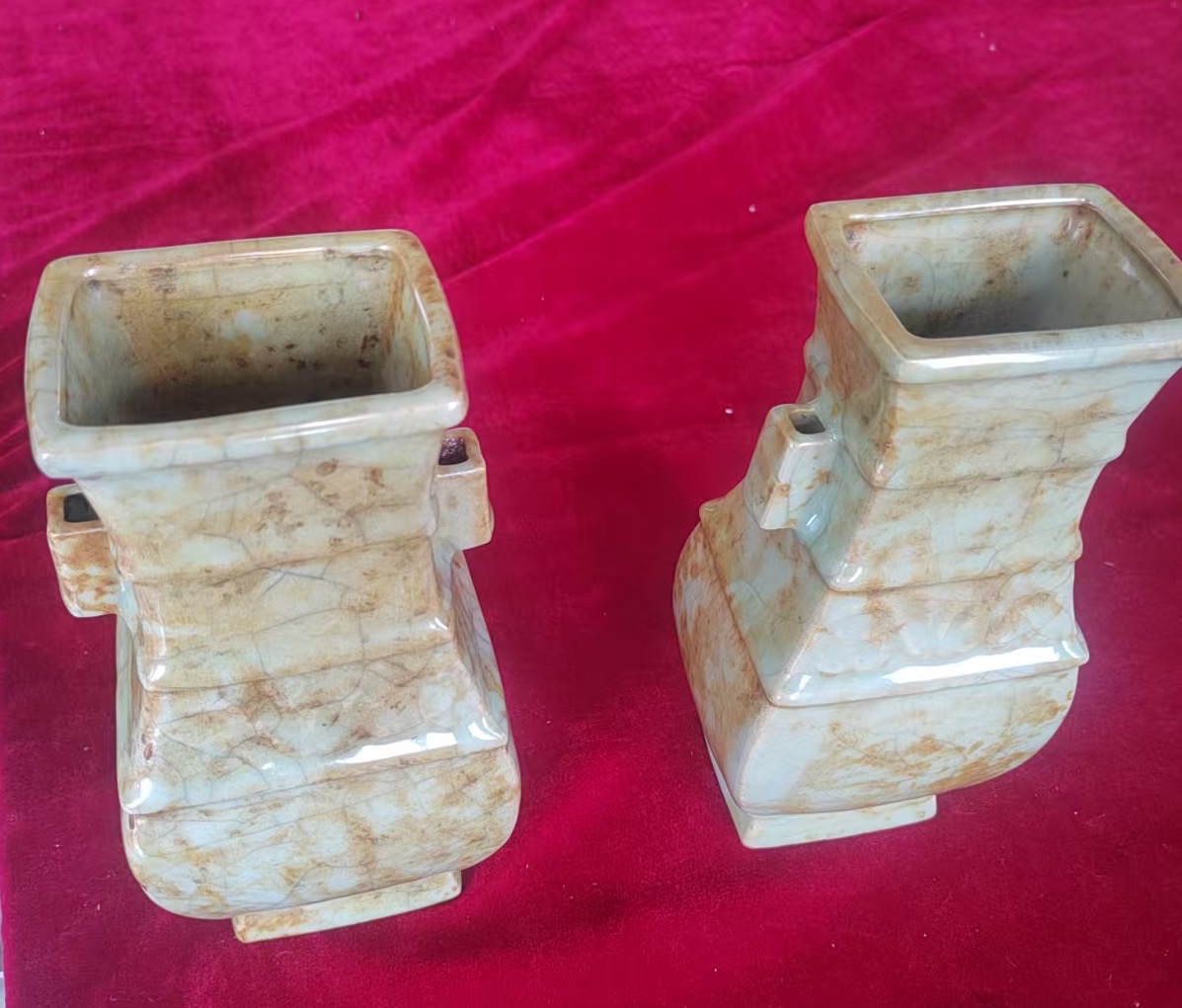 大宋御用《贯耳尊》一对-嘉诚艺术