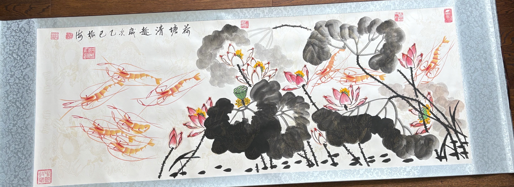 薛振海《荷塘清趣》-嘉诚艺术