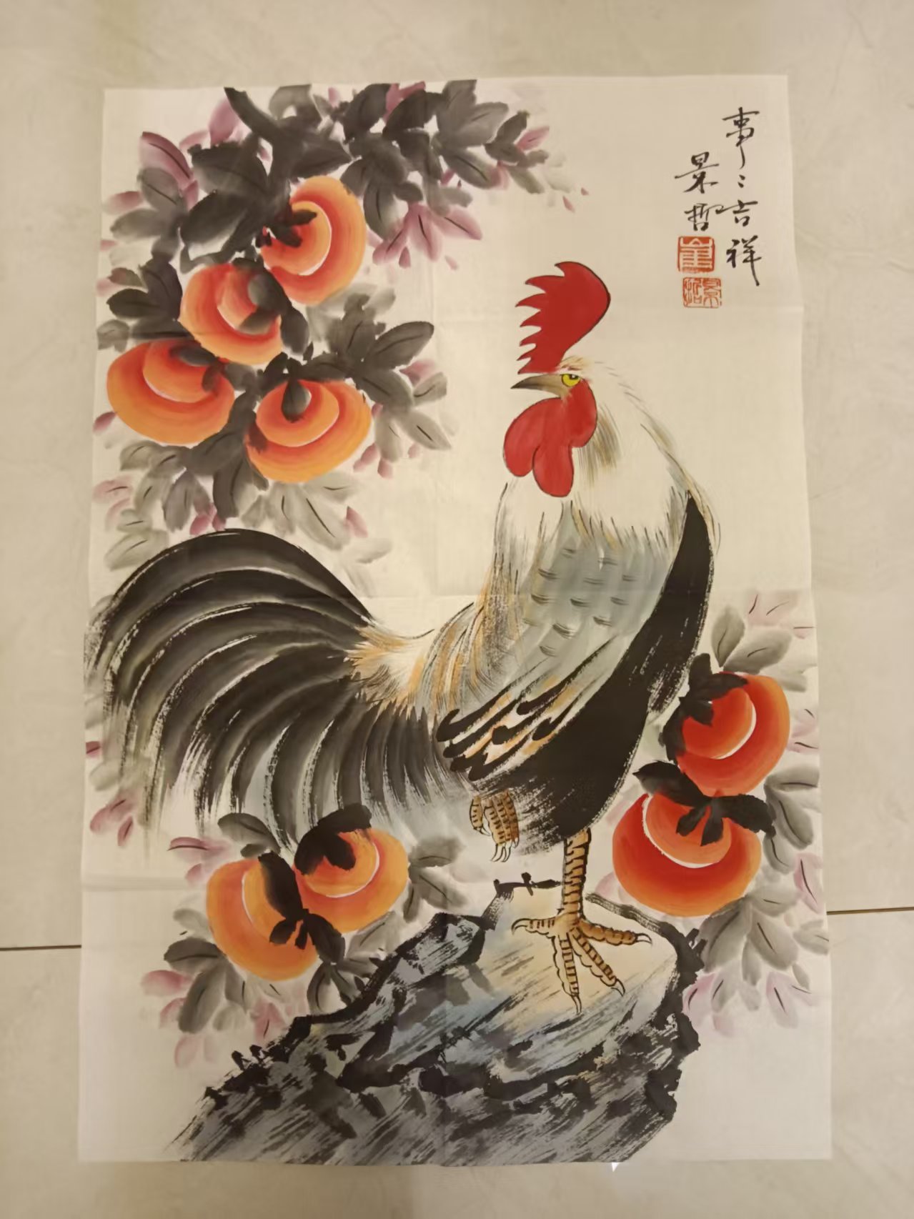 崔景哲《事事吉祥》-嘉诚艺术