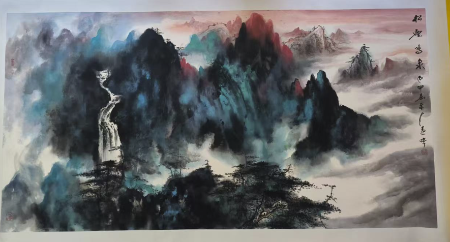 莫远峰《山水图》-嘉诚艺术