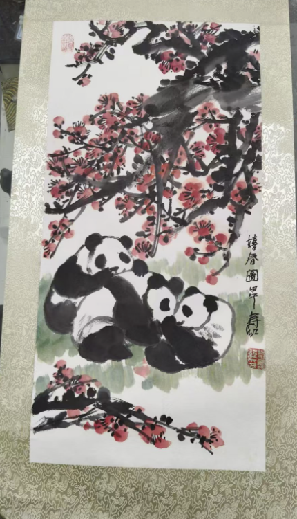 庄寿红《嬉春图》-嘉诚艺术