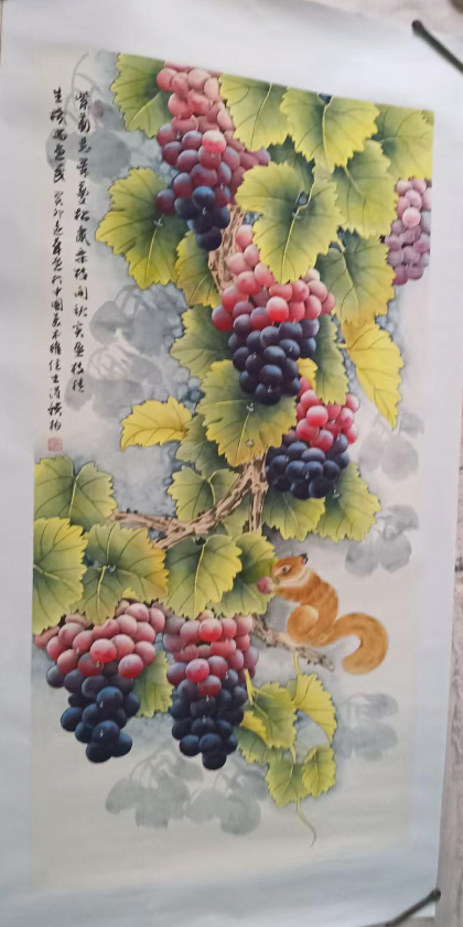 陆远华《葡松逸韵》-嘉诚艺术