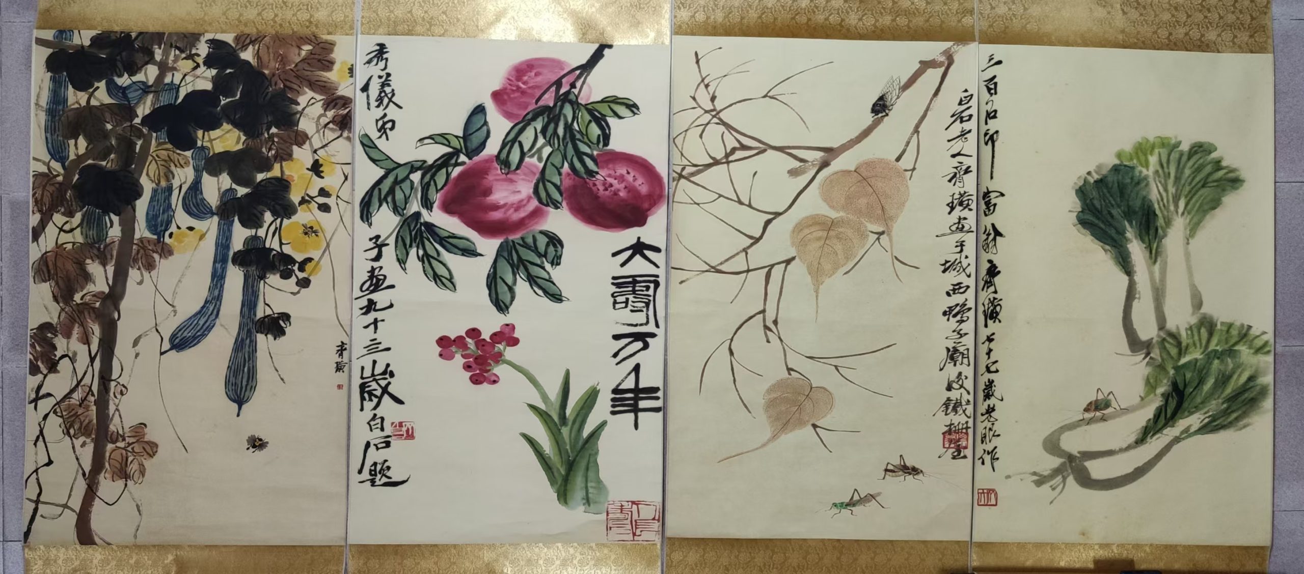 齐白石《果蔬图》*4-嘉诚艺术