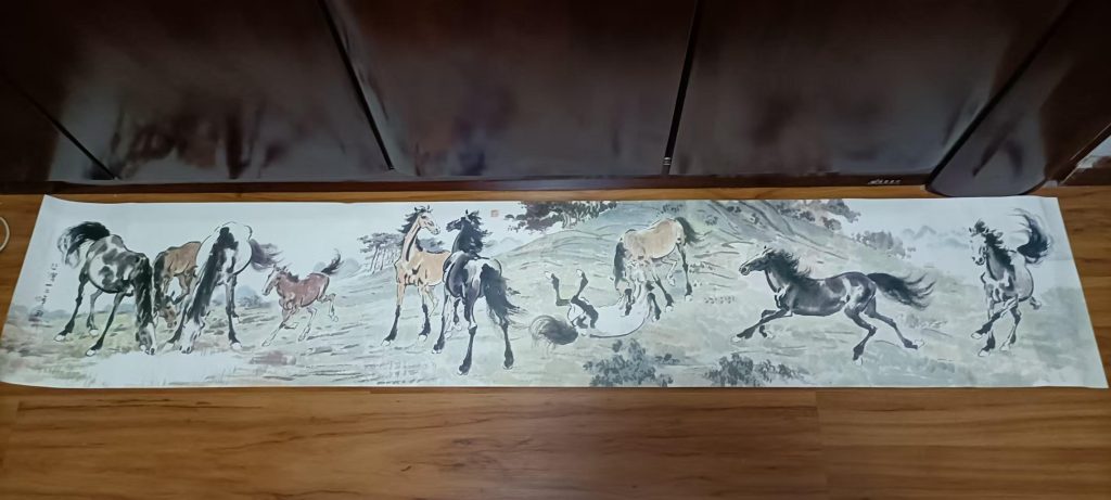 图片[1]-徐悲鸿《骏马图》-嘉诚艺术