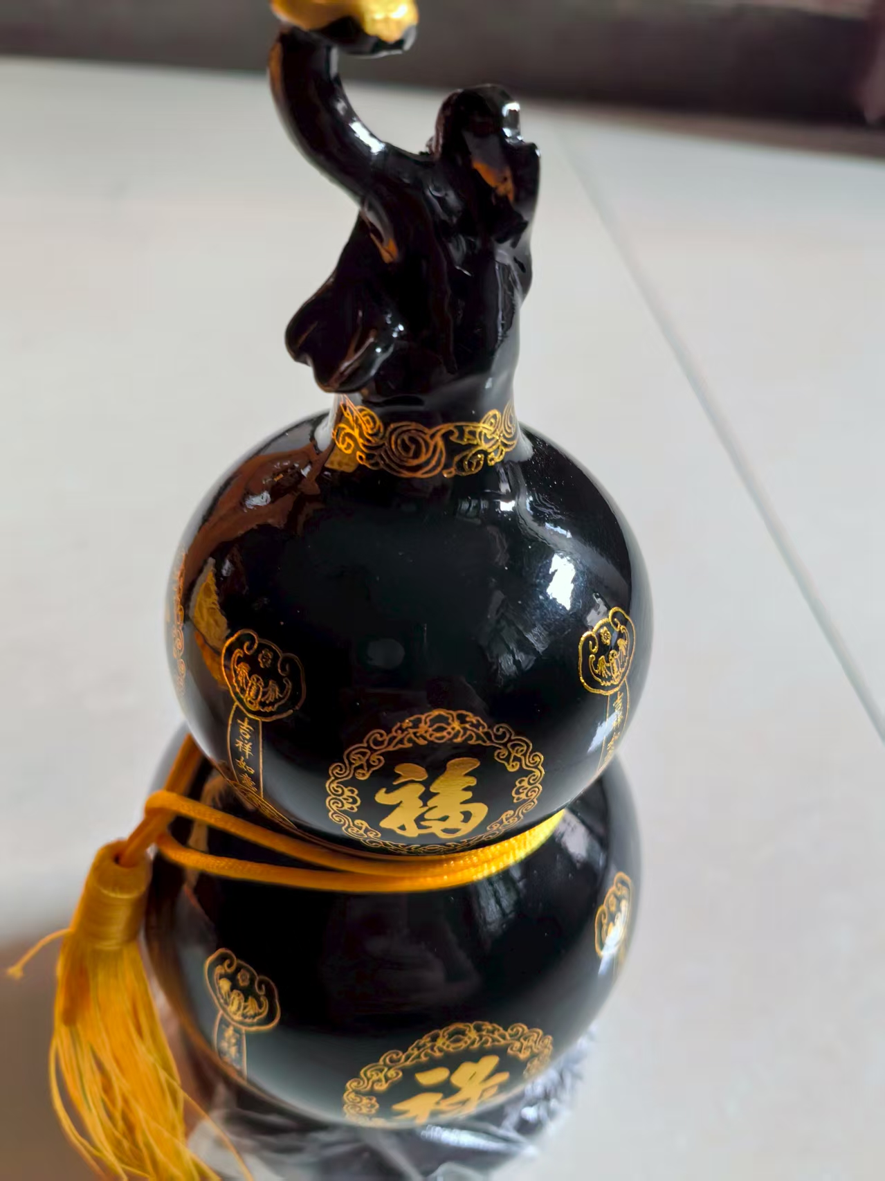 泰山玉《福禄》摆件